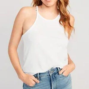 Old Navy White Tank Top NWT -Size MP